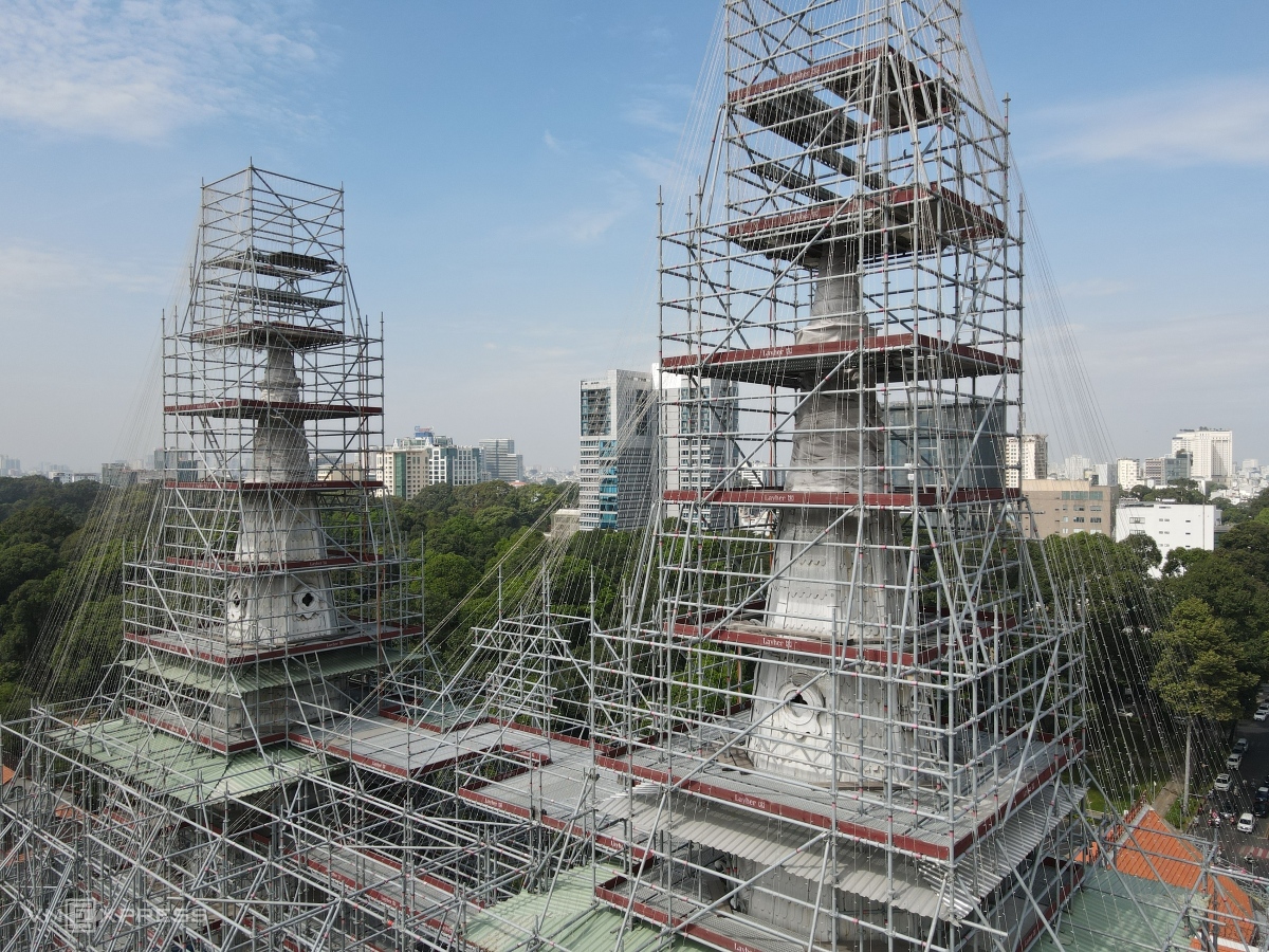 Tall order for renovation of Saigon Notre Dame Cathedral