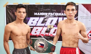 Philippine boxer defends domestic belt after quick win