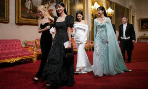 Blackpink dress like princesses at King Charles’ banquet