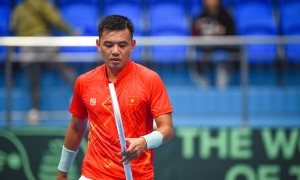 Vietnamese tennis ace loses to player outside top 1000