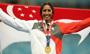 Singapore sprint queen Pereira gets big bonus for slew of int'l medals