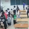 Teacher locked in by students receives warning for improper conduct